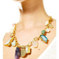 Bling Accessories Semiprecious Stone Necklace | Swadesiicart
