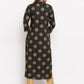 NOZ2TOZ Women Dark Green Cotton Kurti (1pc) - Swadesiicart