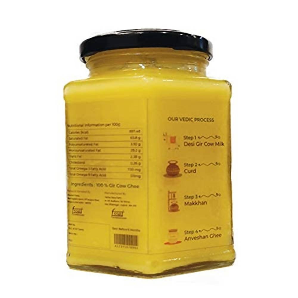 Anveshan Gir Cow Ghee | Vedic Bilona Method Ghee | Organic Ghee From Desi Cow Milk | Swadesiicart
