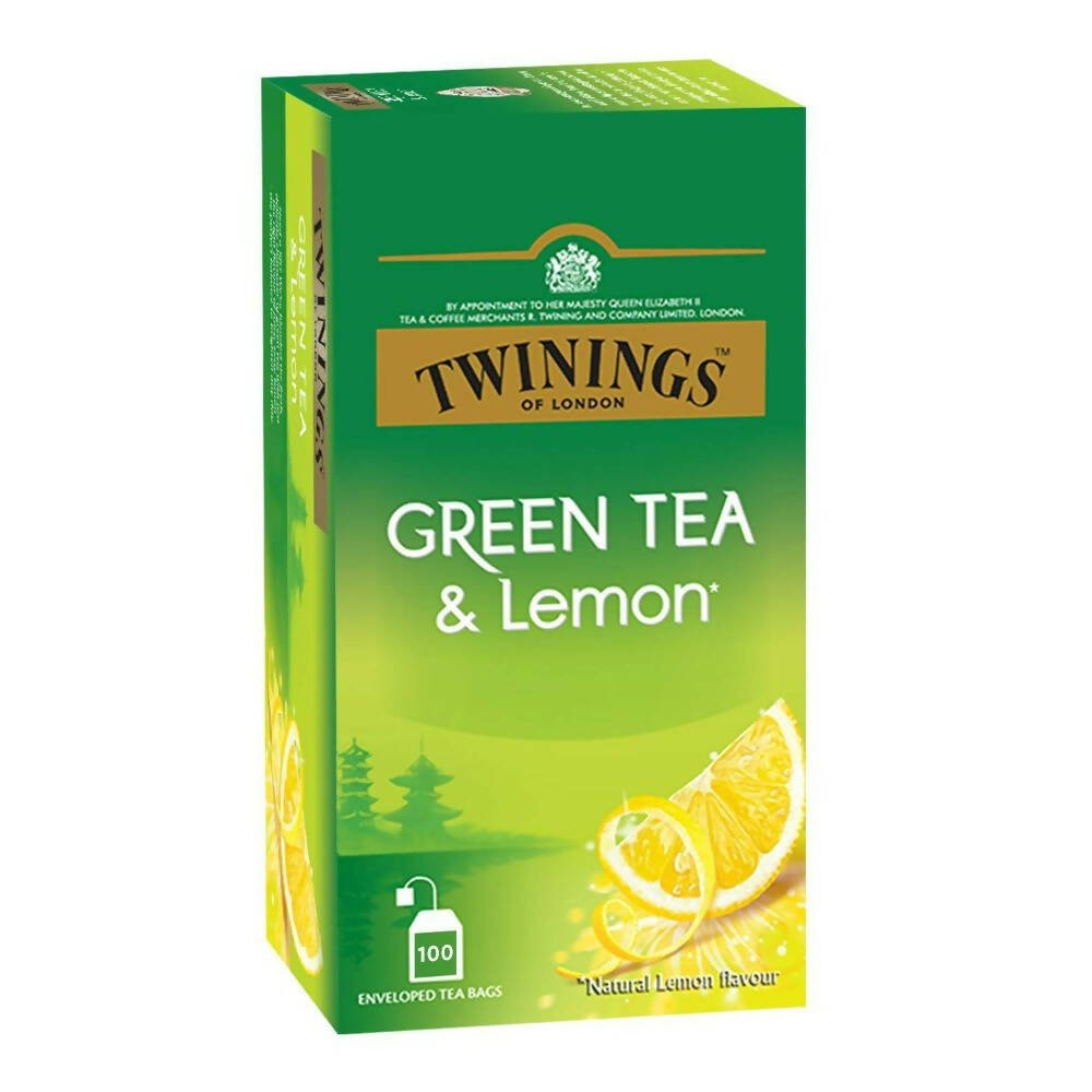 Twinings Green Tea & Lemon Teabags - Swadesiicart