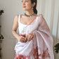 Vamsee Pinki Khatali Pink Organza Saree - Swadesiicart