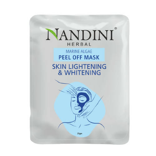 Nandini Herbal Marine Algae Peel of Mask Skin Lightening & Whitening - Swadesiicart