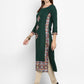 NOZ2TOZ Women's Green Printed Kurta- (1pc set) - Swadesiicart