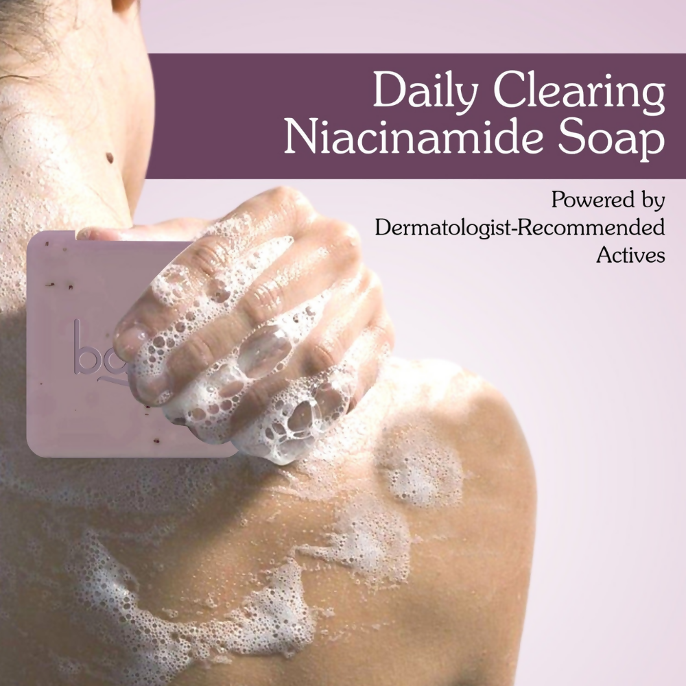 Bake 10% Niacinamide + 3% Azelaic Acid Scrub Treatment Soap | Swadesiicart