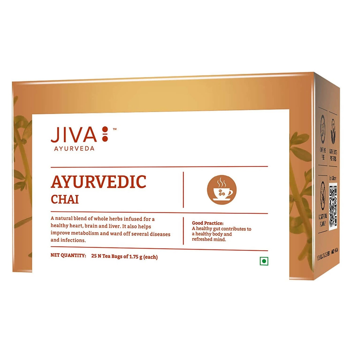 Jiva Ayurveda Ayurvedic Chai - Jiva Ayurvedic