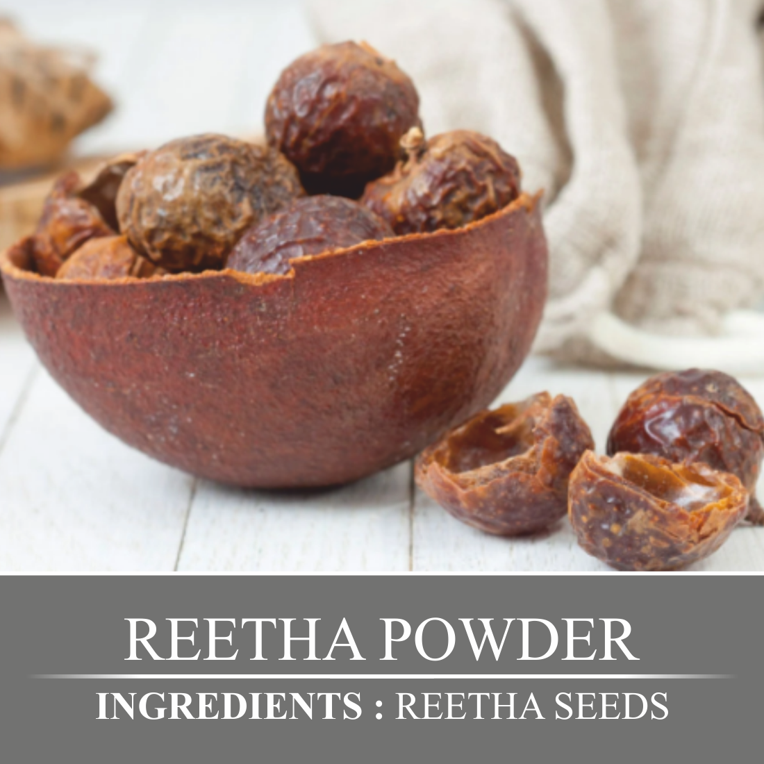 Nuerma Science Reetha powder For Skin & Hair | Swadesiicart