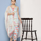Ahalyaa Women Floral Printed Gotta Patti Kurti With Dhoti Pants & With Dupatta | Swadesiicart