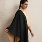 trueBrowns Black Reversible Woollen Stole | Swadesiicart
