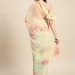 Ahalyaa Abstract Digital Printed Chiffon Saree | Swadesiicart