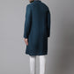 Even Apparels Green Kurta With Band Collar | Swadesiicart