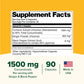 Turmeric Ginger with 1500mg Curcuminoids