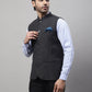 Even Apparels Men's Grey Pure Wool Nehru Jacket | Swadesiicart