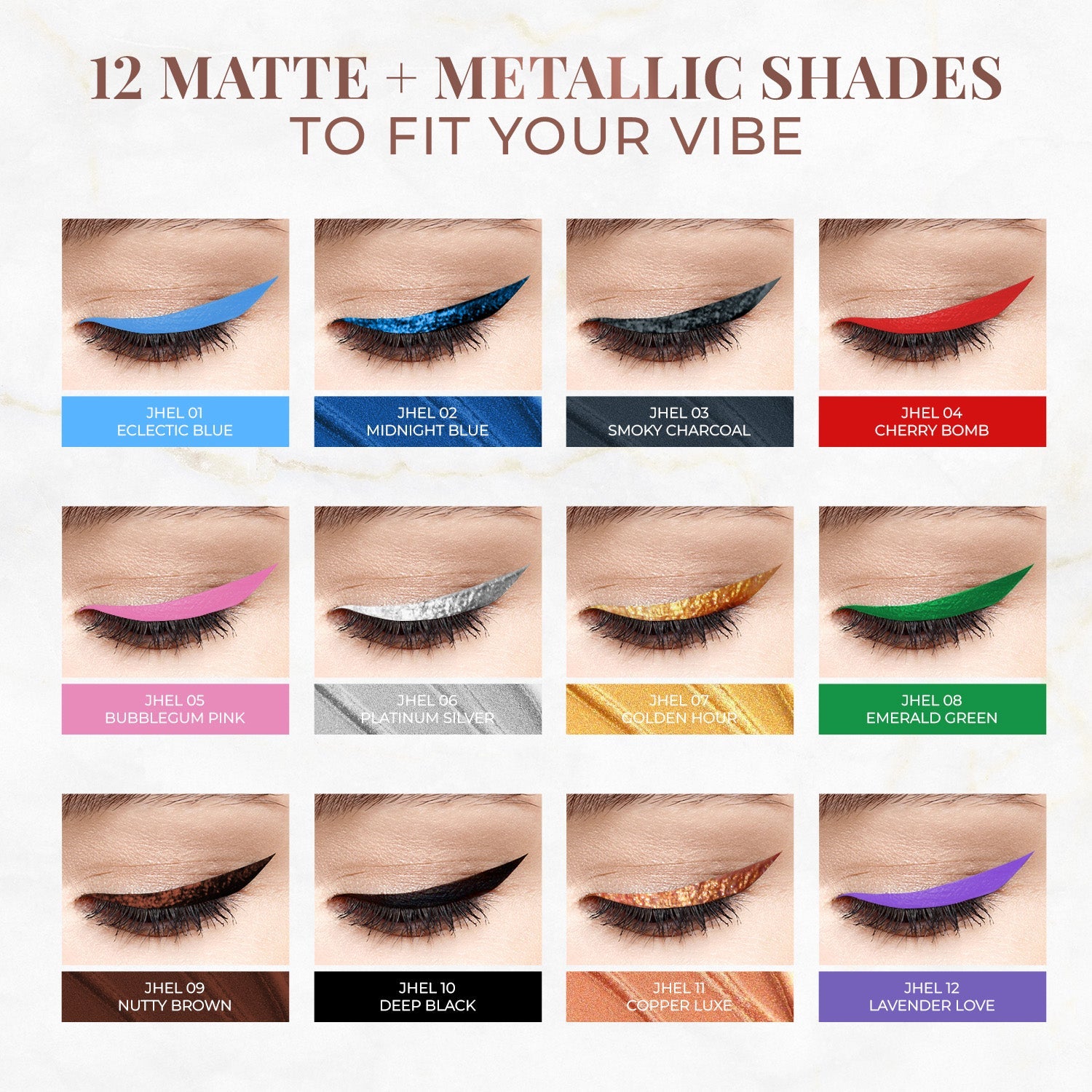 HERB ENRICHED WATERPROOF EYELINERS LAVENDER LOVE