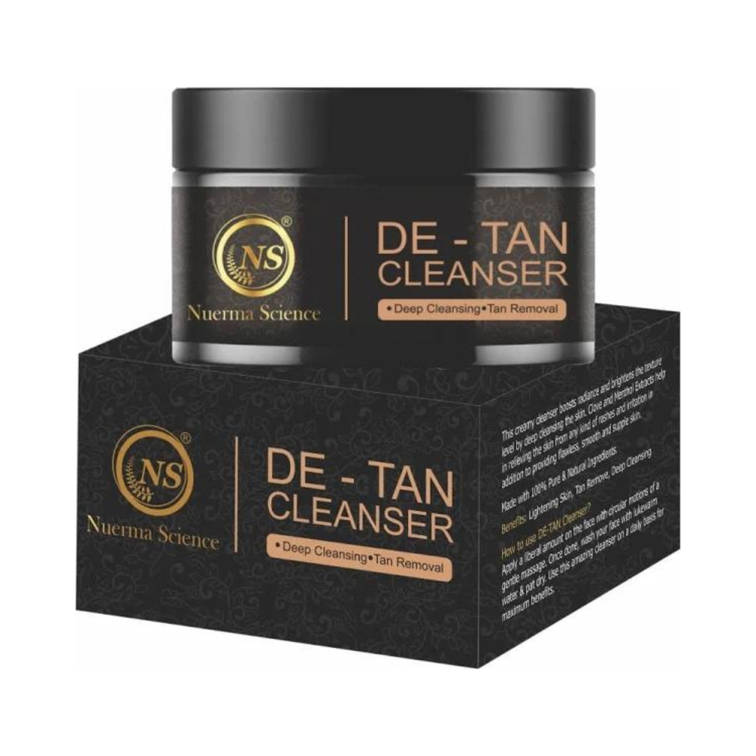 Nuerma Science De-Tan Cleanser | Purifies Skin & De-Tan Skin with Fair Complexion | Swadesiicart