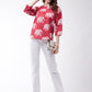 InWeave Red Elephant Top - Swadesiicart