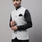 Even Apparels Men's Grey Pure Wool Nehru Jacket | Swadesiicart