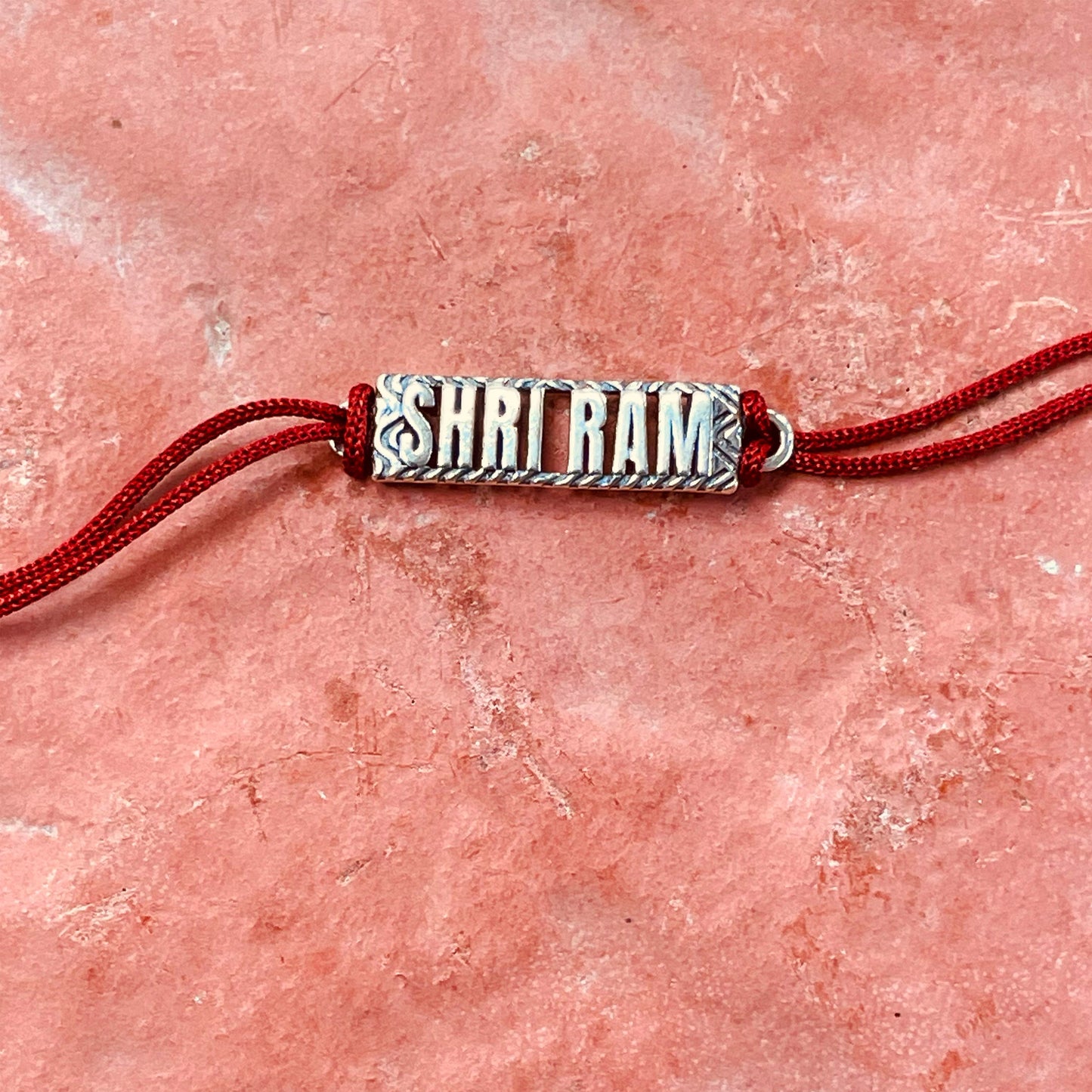 trueBrowns 925 Sterling Silver Shri Ram Thread Rakhi | Swadesiicart