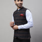 Even Apparels Men's Black Nehru Jacket With Welt Pockets | Swadesiicart