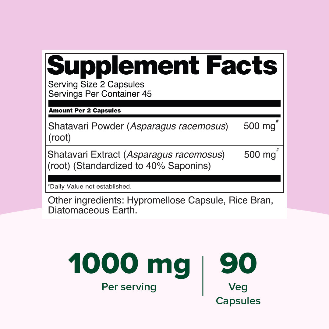 Shatavari 1000mg High Strength