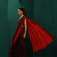 trueBrowns Cola Muslin Silk Ready to Wear Saree | Swadesiicart