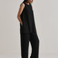 trueBrowns Black Sleeveless Co-Ord Set - Swadesiicart
