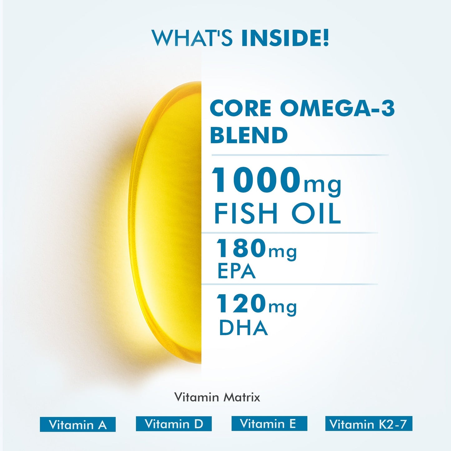 Dr Morpen Omega-3 1000Mg Deep Sea Fish Oil Softgel Capsules | Swadesiicart