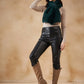 InWeave Women's Dark Teal Faux Fur Neck Warmer - Swadesiicart