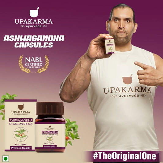 Upakarma Ayurveda Ashwagandha Capsules - Swadesiicart