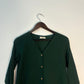 trueBrowns Dark Green Dobby Top | Swadesiicart