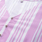Ahalyaa Plus Size Striped Tunic with Palazzos | Swadesiicart