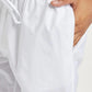 Fabmade Men's White Cotton Linen Pyjama | Swadesiicart