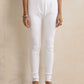 trueBrowns White Woollen Leggings | Swadesiicart