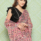 Ahalyaa Poly Chiffon Saree | Swadesiicart