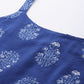 Ahalyaa Floral Printed Pure Cotton Tunic | Swadesiicart