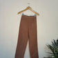 trueBrowns Beige Gauze Short Top Co-ord Set - Swadesiicart