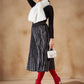 InWeave Women's Pure White Faux Fur Neck Warmer - Swadesiicart