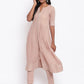 trueBrowns Pure Cotton Gota Slit Kurta Set | Relove | Swadesiicart