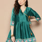 Ahalyaa Embroidered Ethnic Tunic | Swadesiicart