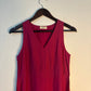 trueBrowns Pink Sleeveless Muslin Kurta | Swadesiicart