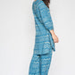 NOZ2TOZ Women's Floral Printed Knee Length Rayon Co-ords Set - Swadesiicart
