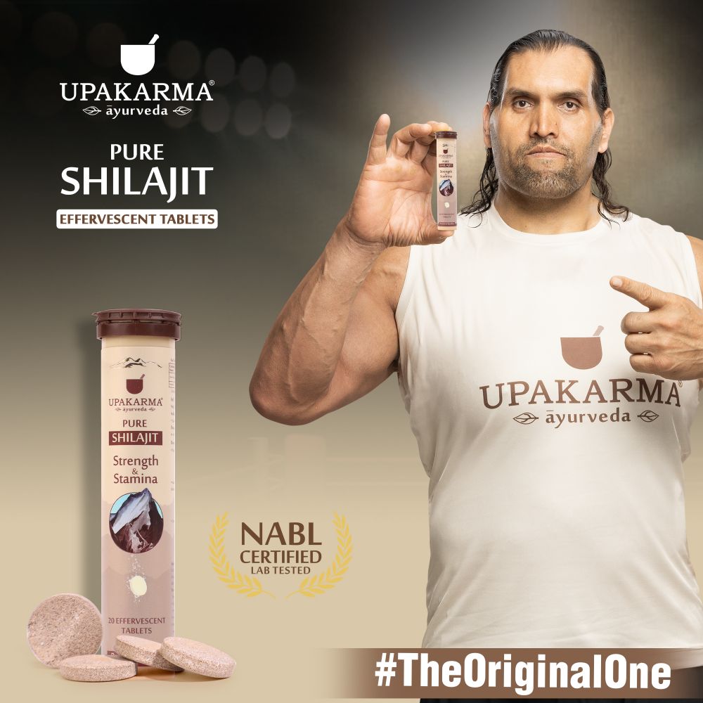 Upakarma Ayurveda Pure Sj Effervescent Tablets | Swadesiicart