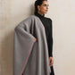trueBrowns Grey Tassel Woollen Stole | Swadesiicart