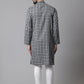 Even Apparels Multi Pure Cotton Kurta With Band Collar | Swadesiicart