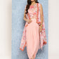 Ahalyaa Floral Printed Ethnic Co-Ords With Jacket - Swadesiicart