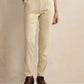 trueBrowns Beige Woollen Pants | Swadesiicart