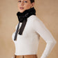 InWeave Black Fur Neckpiece - Swadesiicart