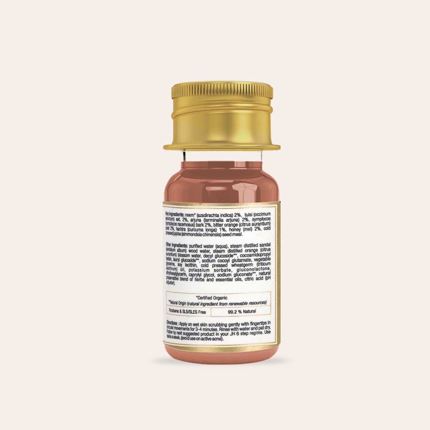 Livelyclean Honey Exfoliating Face Cleansing Gel 25 ml