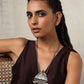 trueBrowns Silver Gold Tone Pendant Chain | Swadesiicart