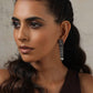 trueBrowns Silver Tone Flamingo Dangle Earrings | Swadesiicart