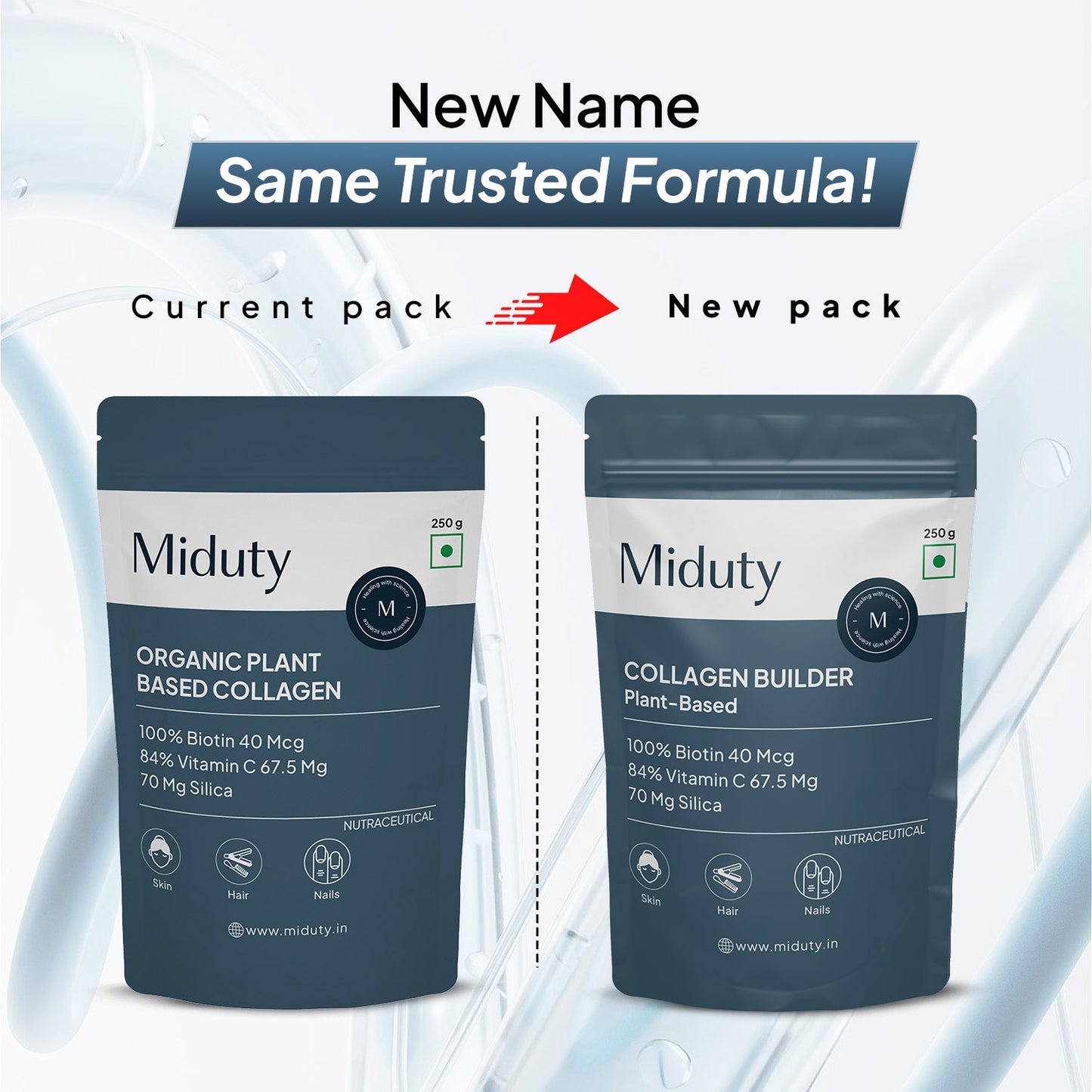 Miduty by Palak Notes Organic Plant Based Collagen | Swadesiicart